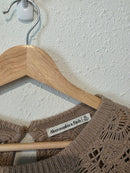 Abercrombie Floral Crochet Top (XL)