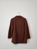 Quince Organic Cotton Sweater Blazer (M)