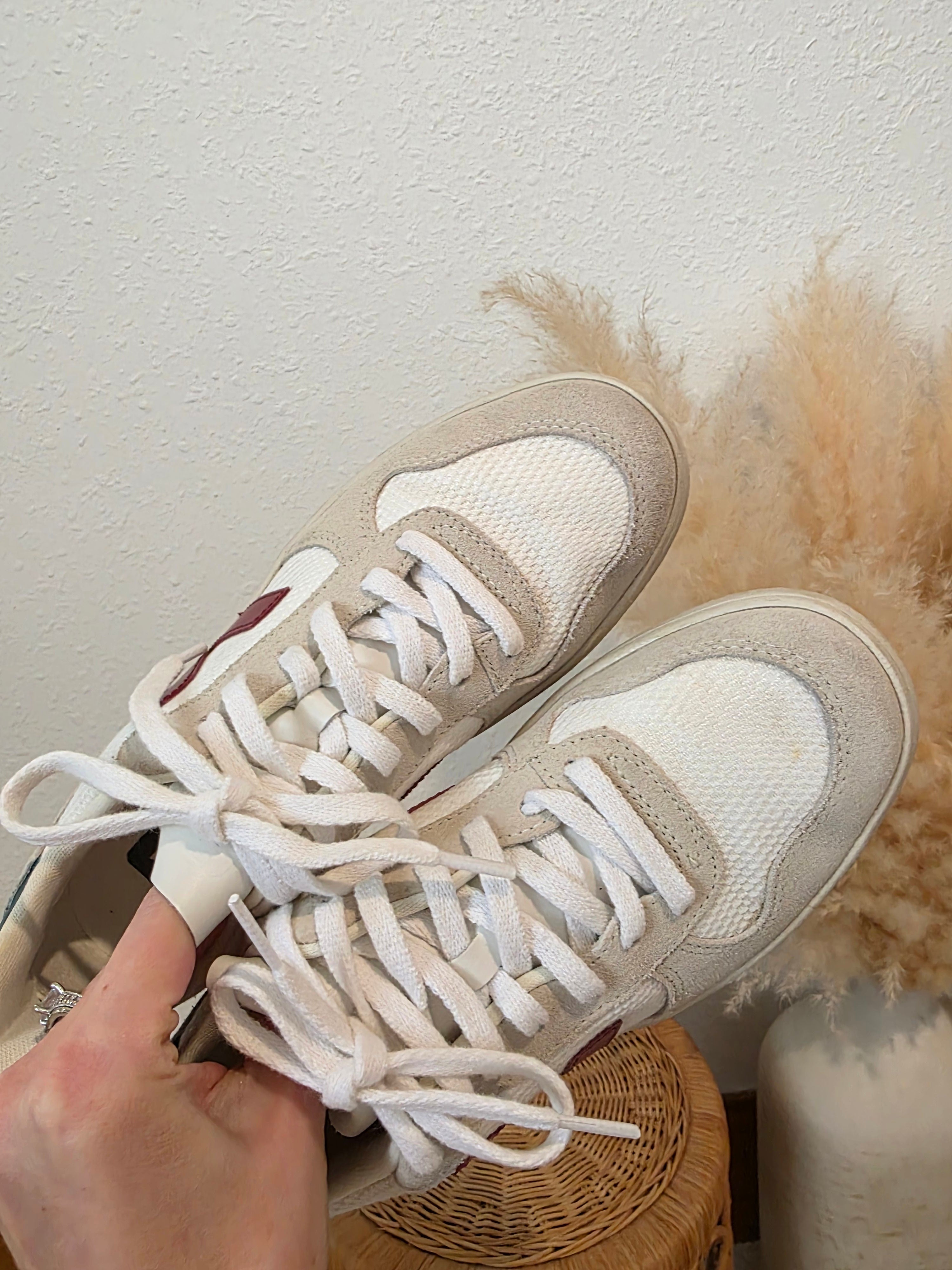 Veja Leather Suede Sneakers (8)