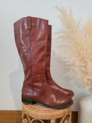 Cognac Tall Leather Riding Boots (11)