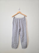 Quince Pinstriped Linen Pants (S)