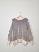 Aerie Striped Chenille Sweater (S)