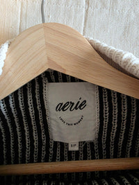 Aerie Striped Chenille Sweater (S)