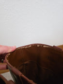 Cognac Tall Leather Riding Boots (11)