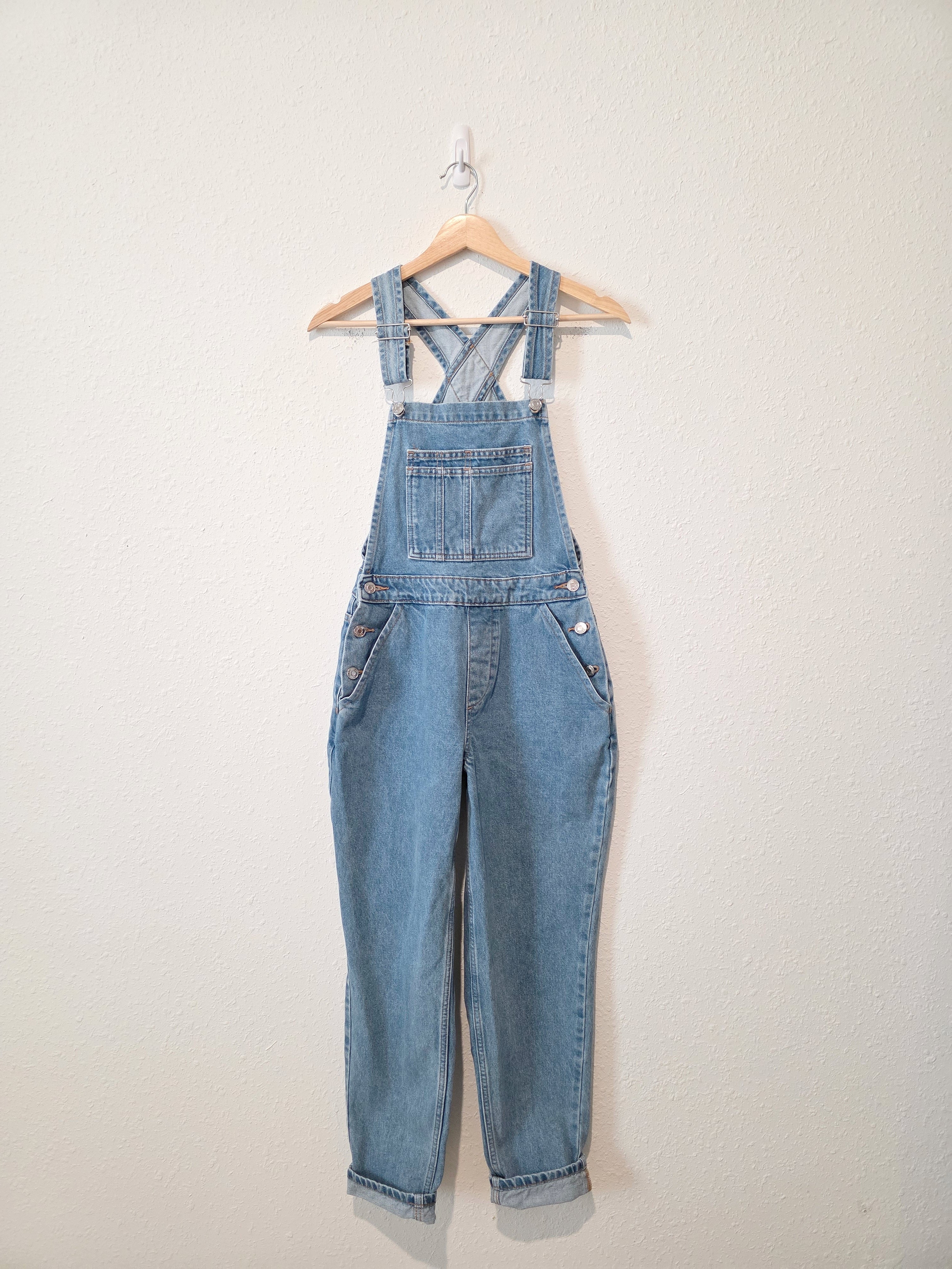 Asos Straight Denim Overalls (2P)