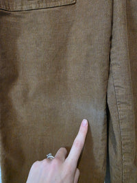 NEW Aerie Brown Corduroy Overalls (S)