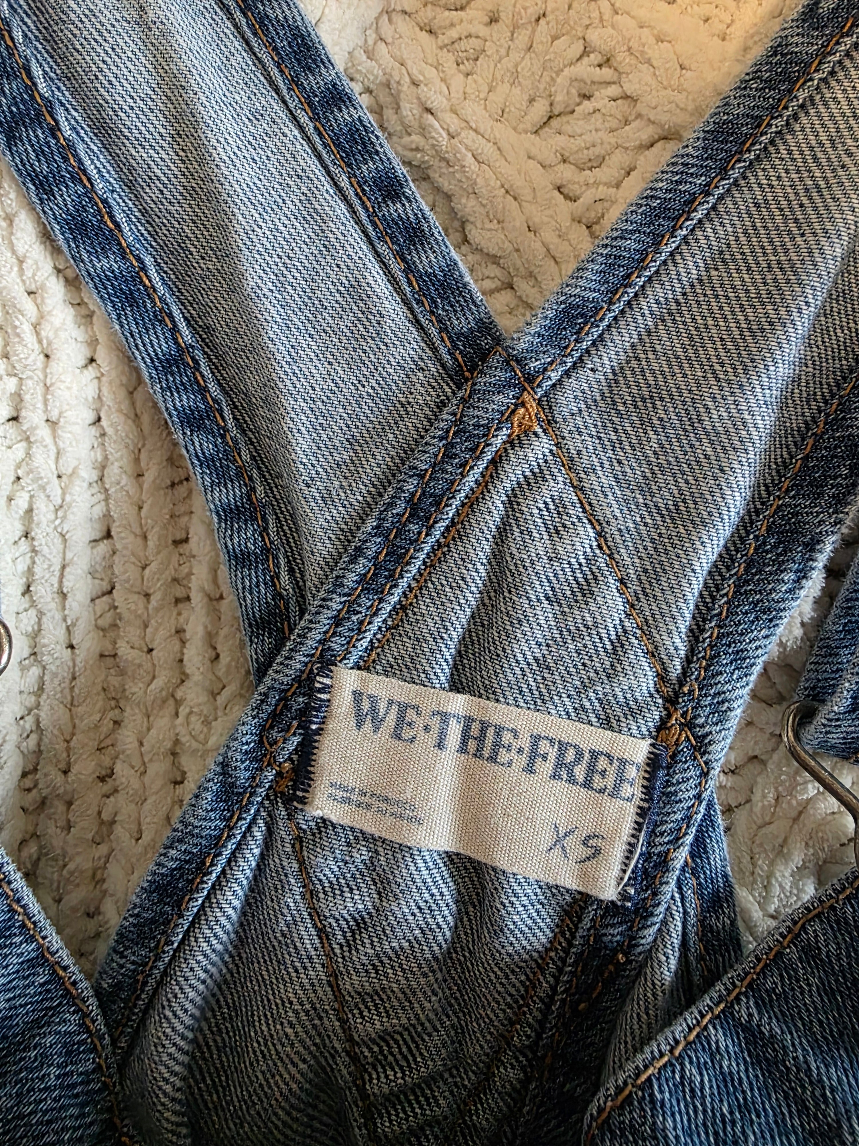 Free People Ziggy Denim Overalls (XS)
