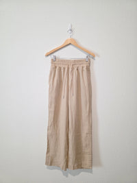 NEW Quince Linen Wide Leg Pants (S)
