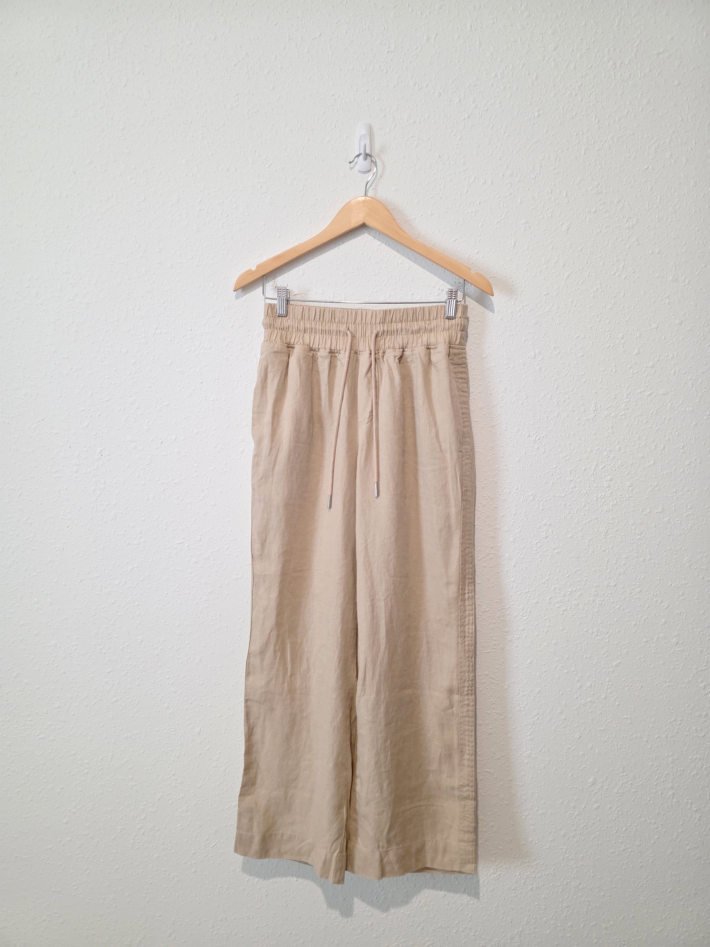 NEW Quince Linen Wide Leg Pants (S)