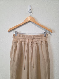 NEW Quince Linen Wide Leg Pants (S)