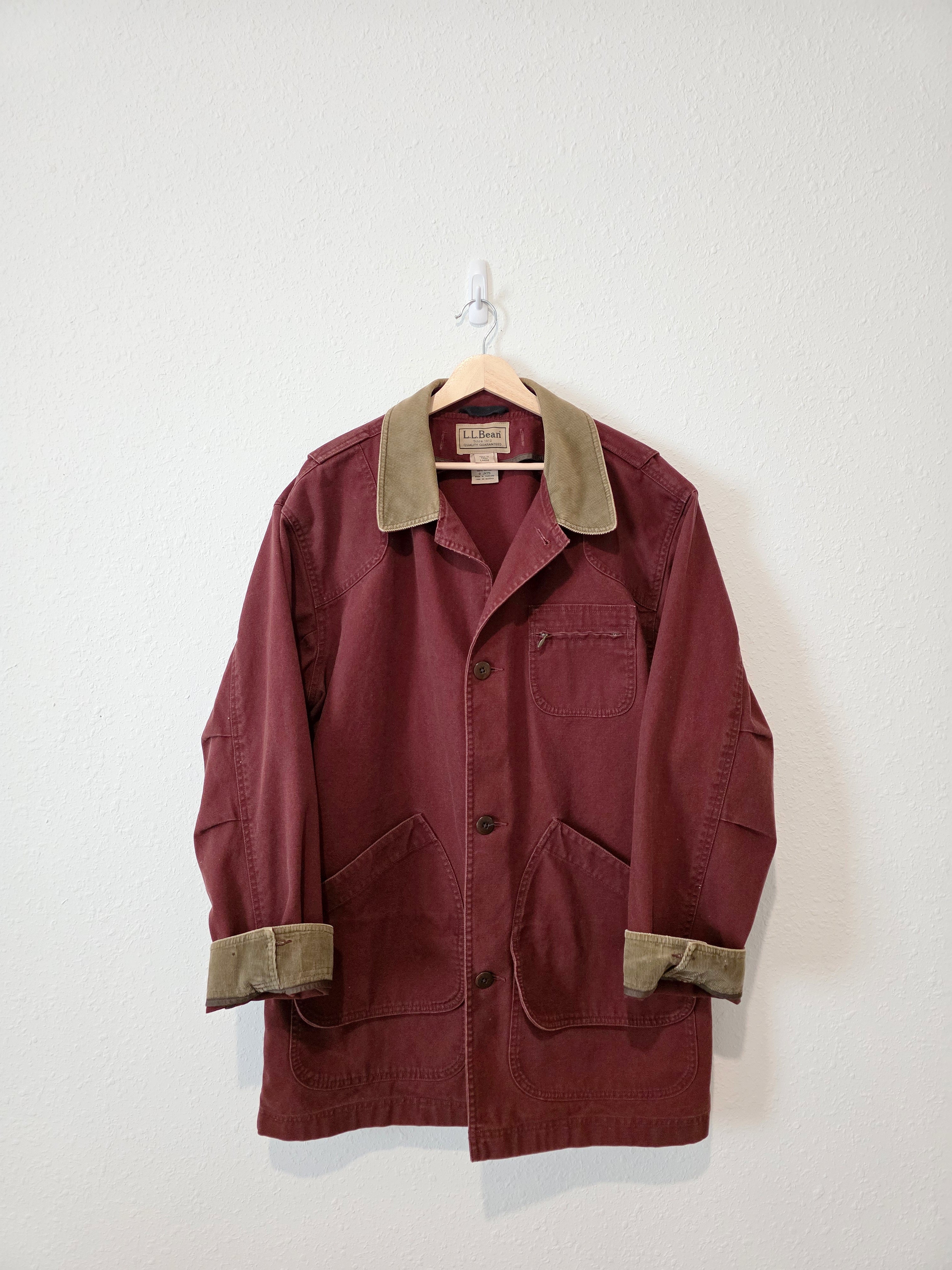 Vintage LL Bean Red Barn Coat (L tall)