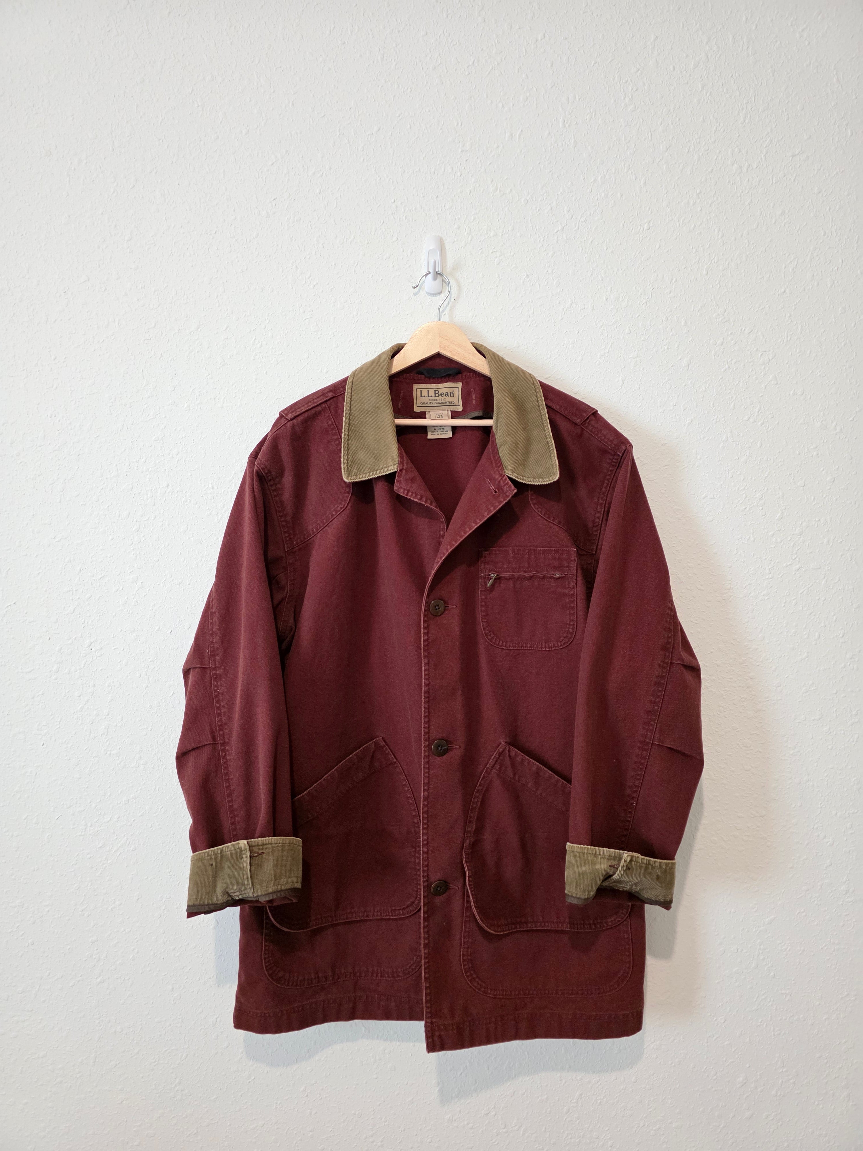 Vintage LL Bean Red Barn Coat (L tall)