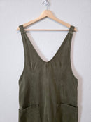 Free People Olive Jumpsuit Overalls (S)