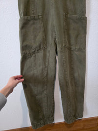 Free People Olive Jumpsuit Overalls (S)