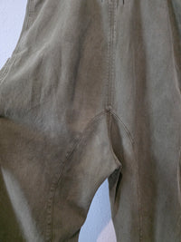 Free People Olive Jumpsuit Overalls (S)