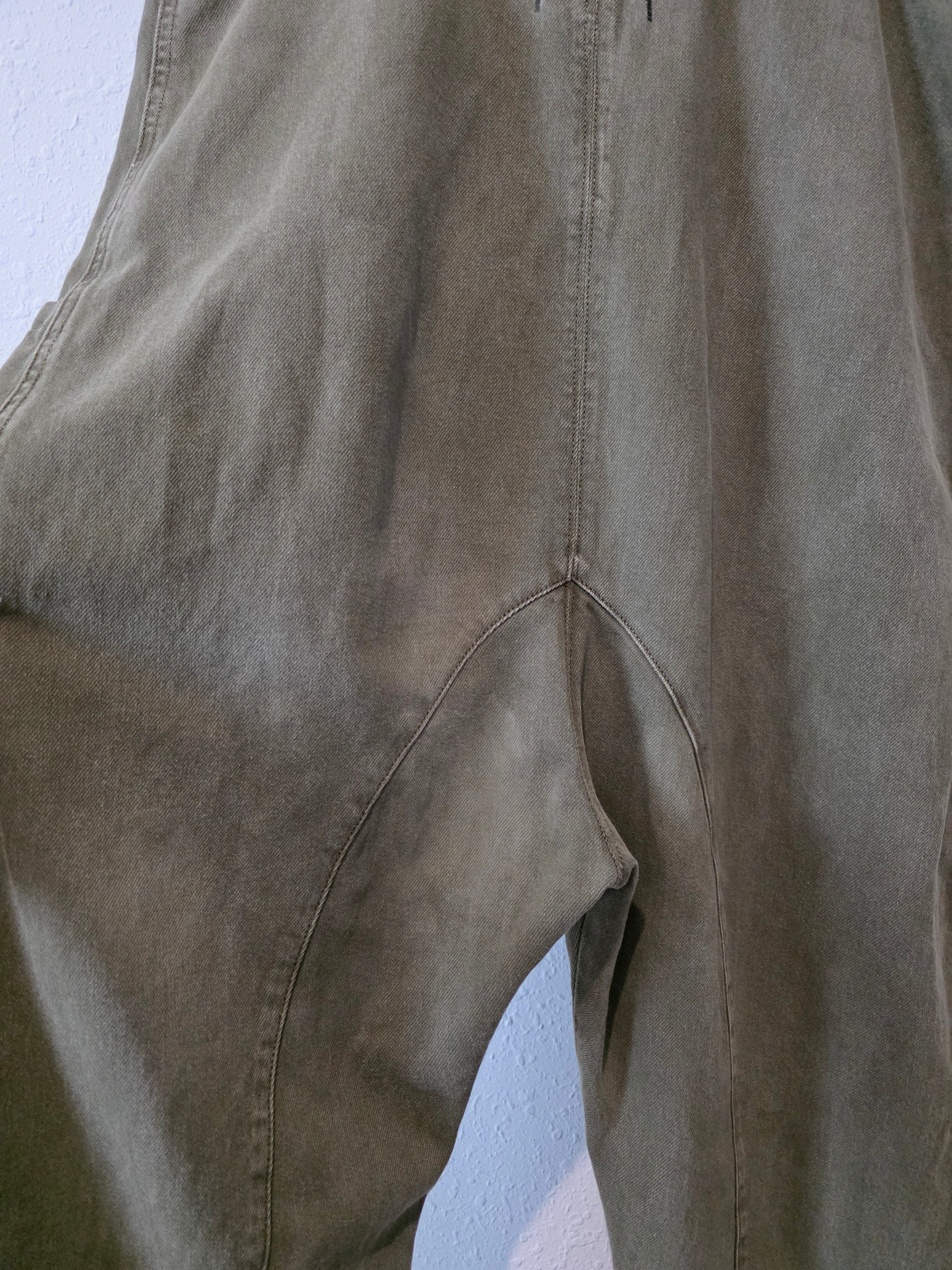 Free People Olive Jumpsuit Overalls (S)