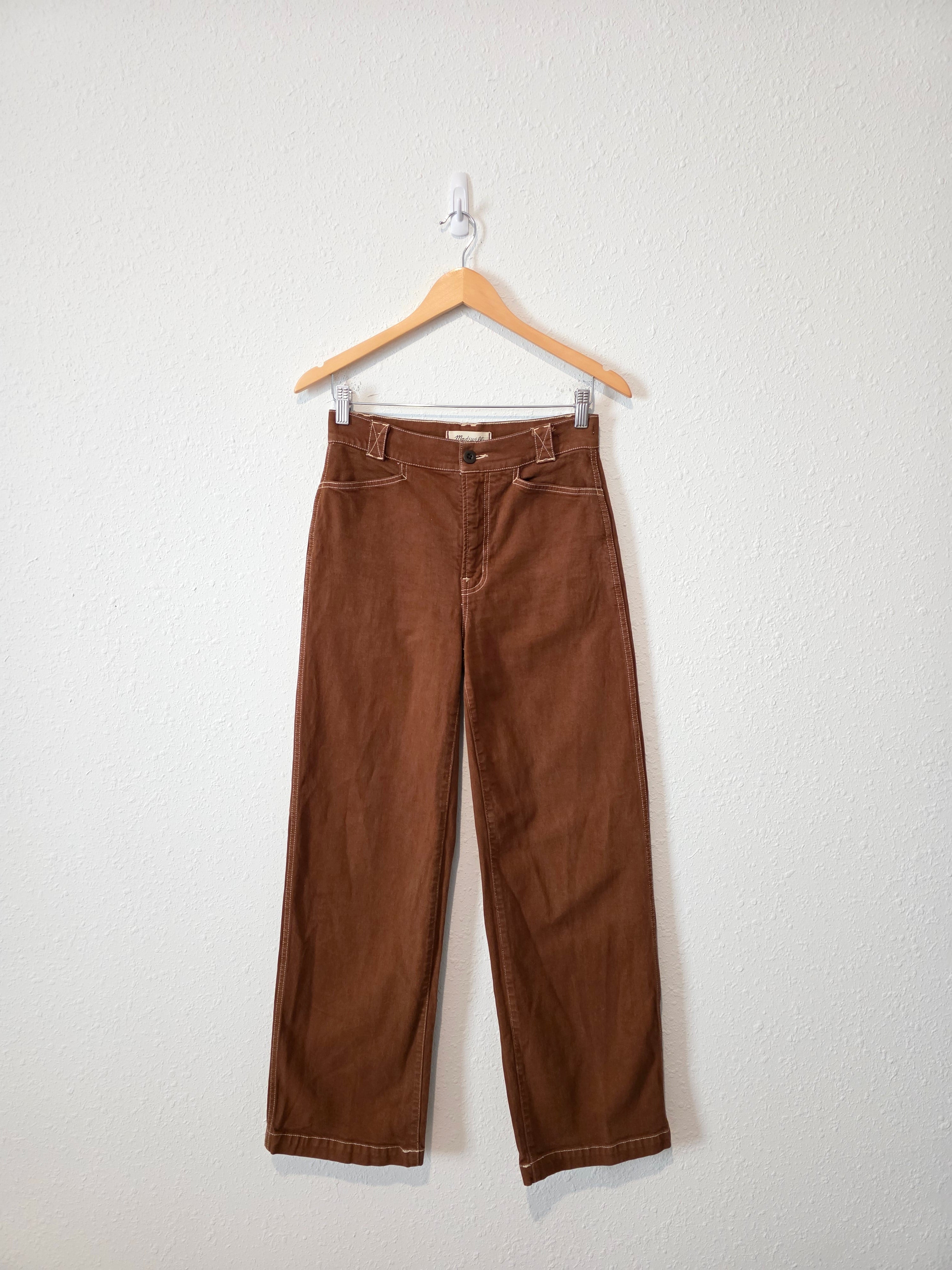 Madewell Emmett Wide Leg Jeans (26)