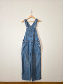 Baggy Wide Leg Denim Overalls (8)