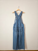 Baggy Wide Leg Denim Overalls (8)