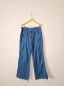 Madewell Denim Loose Pull On Jeans (L)