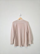 Neuflora Neutral Cardigan Sweater (L)