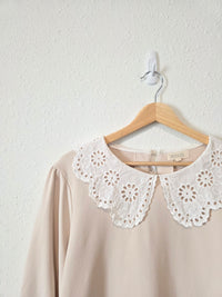 Roolee Eyelet Collar Sweatshirt (L)
