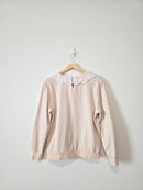 Roolee Eyelet Collar Sweatshirt (L)