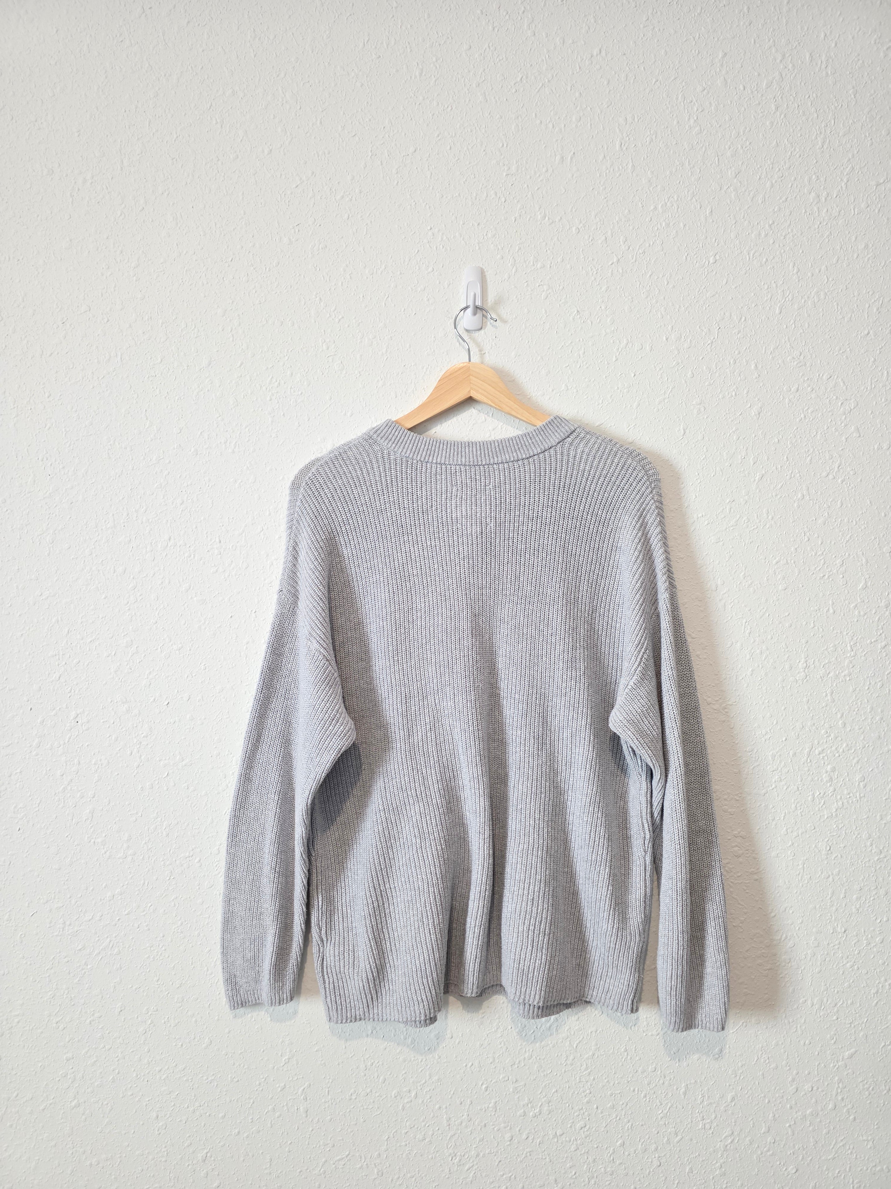 Aerie Cotton Henley Sweater (S)