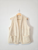 Lucky Brand Cozy Shearling Vest (M)
