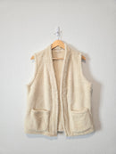 Lucky Brand Cozy Shearling Vest (M)
