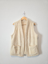 Lucky Brand Cozy Shearling Vest (M)