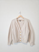 Banana Republic Ribbed Cotton Cardigan (M)