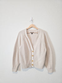 Banana Republic Ribbed Cotton Cardigan (M)