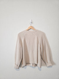 Banana Republic Ribbed Cotton Cardigan (M)