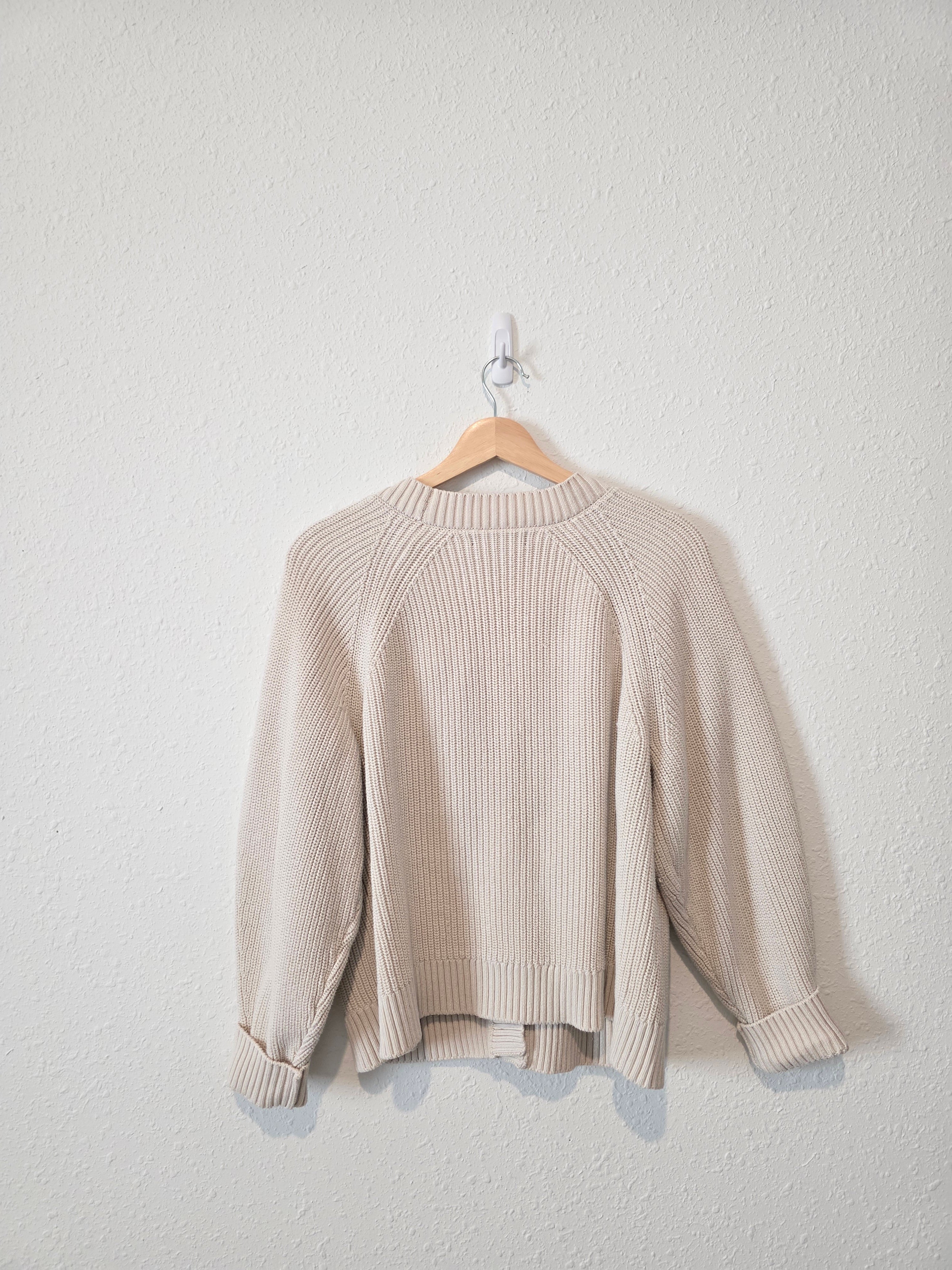 Banana Republic Ribbed Cotton Cardigan (M)
