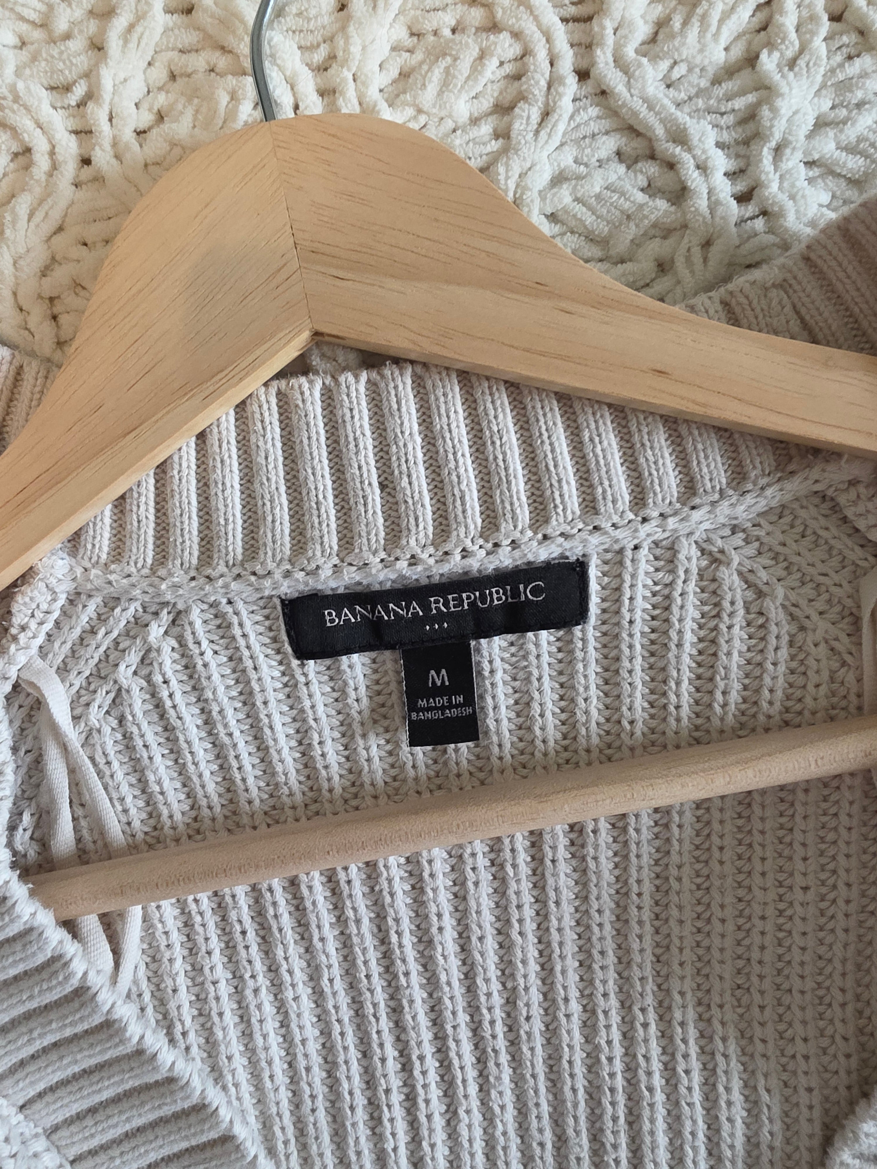 Banana Republic Ribbed Cotton Cardigan (M)