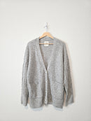 Abercrombie Gray Knit Cardigan (M)