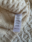 Frame Wool Blend Puff Sleeve Sweater (S)