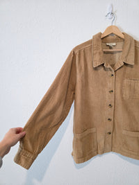 Camel Corduroy Chore Jacket (XLP)