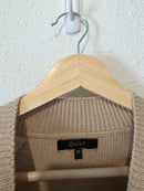 Quince Organic Cotton Mockneck Sweater (M)