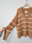 Aerie Cozy Striped Sweater (M)