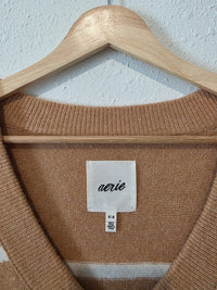 Aerie Cozy Striped Sweater (M)