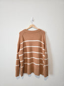 Aerie Cozy Striped Sweater (M)