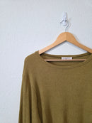 Carly Jean Moss Ribbed Tee (S)