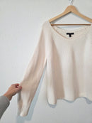Banana Republic Ribbed Cotton Knit (L)