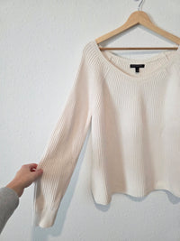 Banana Republic Ribbed Cotton Knit (L)
