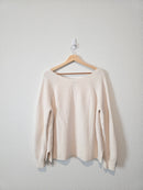 Banana Republic Ribbed Cotton Knit (L)