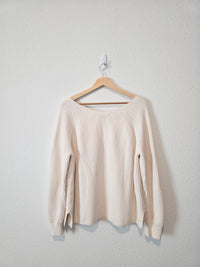 Banana Republic Ribbed Cotton Knit (L)