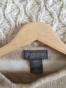 Vintage Cotton Ramie Striped Sweater (XL)
