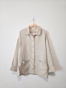 Grade & Gather Oversized Boxy Shirt Jacket (M/L)
